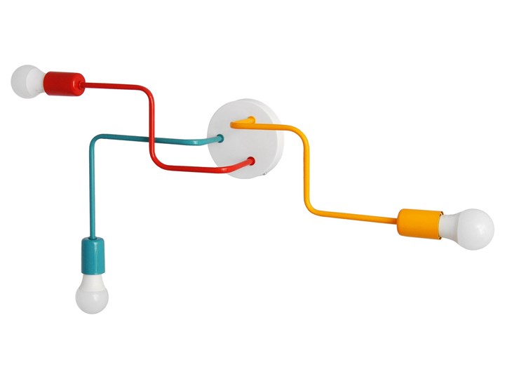Plafon metalowy TUBE P-1924/3 MIX II Kategoria Lampy dziecięce