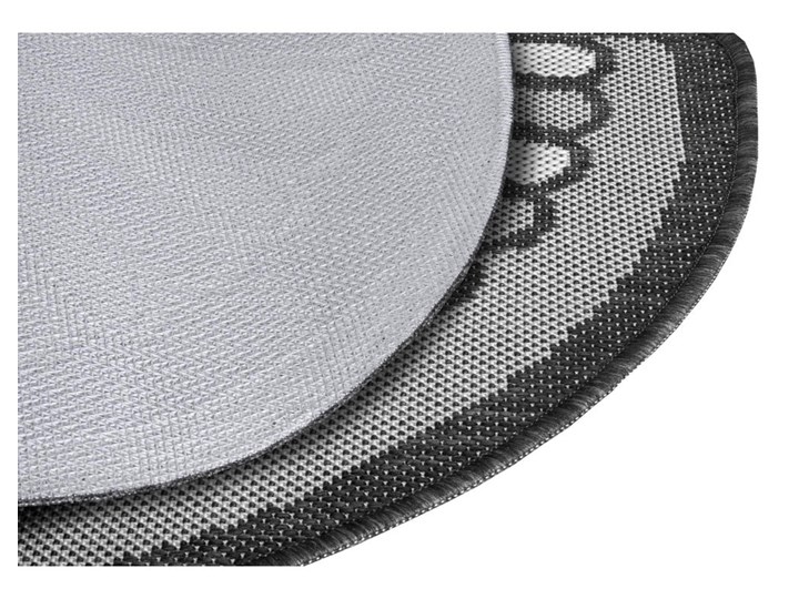 Antracytowa wycieraczka Hanse Home Weave Ornamento, 50x80 cm Tworzywo sztuczne Kolor Szary Kategoria Wycieraczki