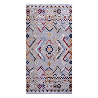 Szary dywan z domieszką bawełny Vitaus Milas, 80x150 cm