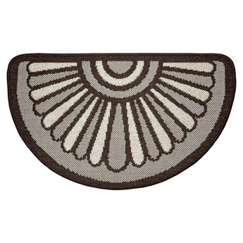 Brązowa wycieraczka Hanse Home Weave Ornamento, 50x80 cm