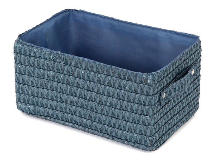 Niebieski koszyk Compactor Lilou Basket Blue Kosze Papier Plastik Tworzywo sztuczne Kategoria Pudełka do przechowywania