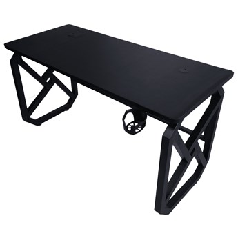 Biurko dla graczy komputerowych Frag czarne