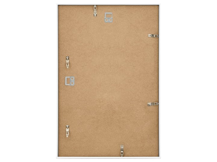 vidaXL Ramki na zdjęcia, 5 szt., ścienne, białe, 50x70 cm, MDF Drewno Tworzywo sztuczne Stojak na zdjęcia Kategoria Ramy i ramki na zdjęcia