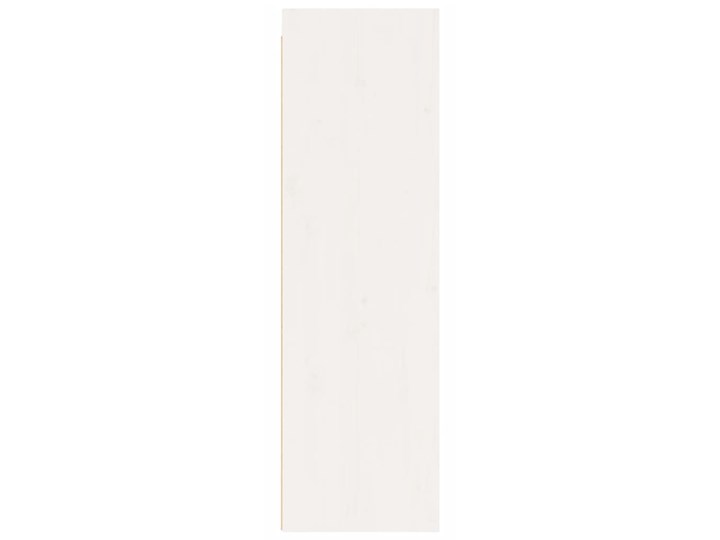 vidaXL Szafka ścienna, biała, 30x30x100 cm, lite drewno sosnowe Wiszące Głębokość 30 cm Płyta MDF Sosna Kolor Biały
