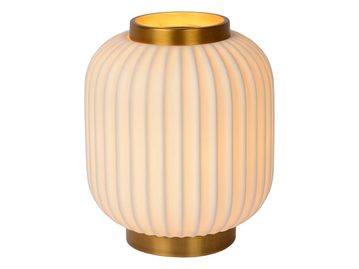 Klimatyczna lampa stołowa Gosse Stal Pomieszczenie Sypialnia