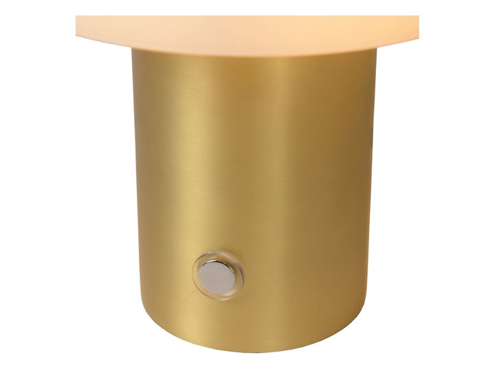 Klimatyczna lampa nocna Timon Lampa z kloszem Stal Styl Nowoczesny Wysokość 21 cm Kategoria Lampy stołowe