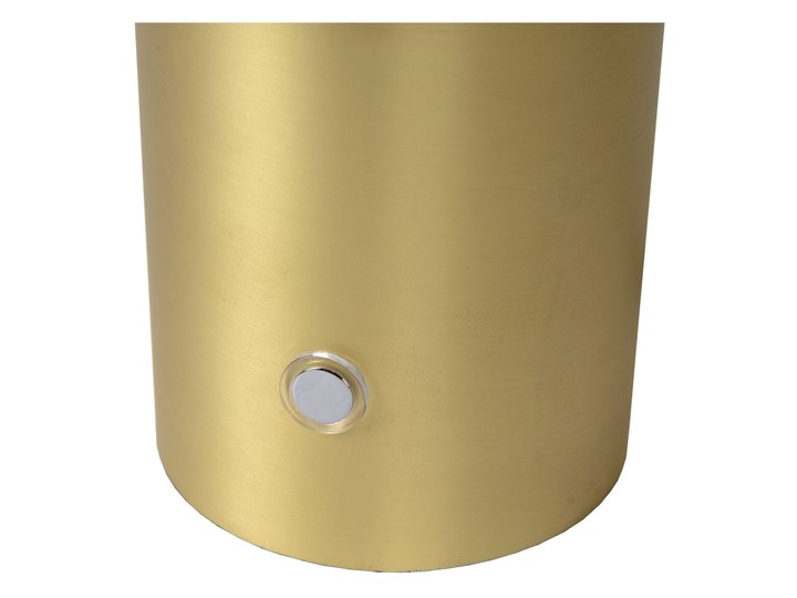 Klimatyczna lampa nocna Timon L Wysokość 15 cm Styl Nowoczesny Lampa z kloszem Wysokość 35 cm Stal Kolor Złoty