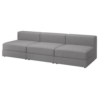 IKEA JÄTTEBO 4,5 osobowa sofa modułowa, Tonerud szary, Szerokość: 285 cm