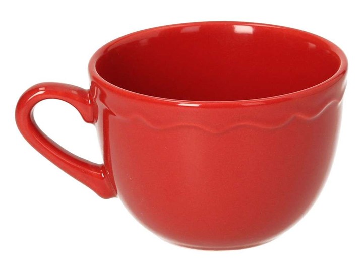 Filiżanka Finn 250ml, 13 x 10 x 7 cm Filiżanka do herbaty Ceramika Kategoria Filiżanki Filiżanka do kawy Kolor Czerwony