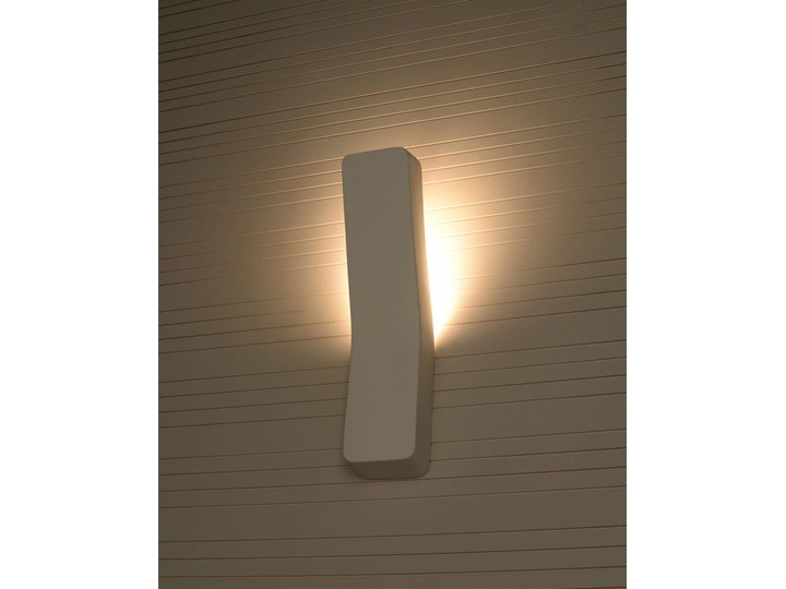 Kinkiet ceramiczny COMMA biały Styl Nowoczesny Kinkiet LED Ceramika Kategoria Lampy ścienne 