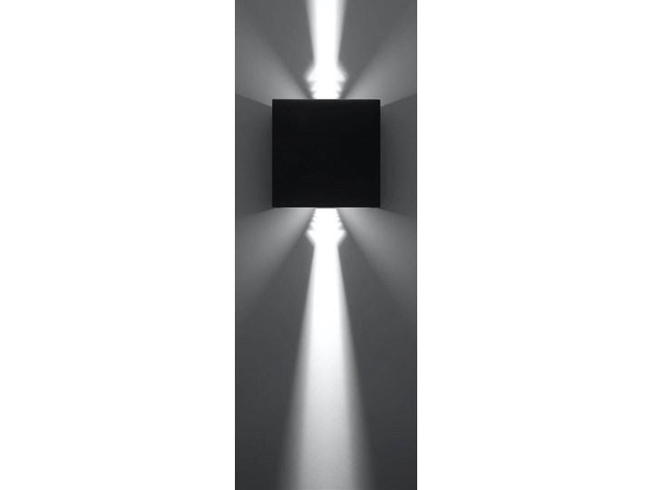 Kinkiet LUCA czarny LED IP54 Kinkiet LED Funkcje Kinkiet LED