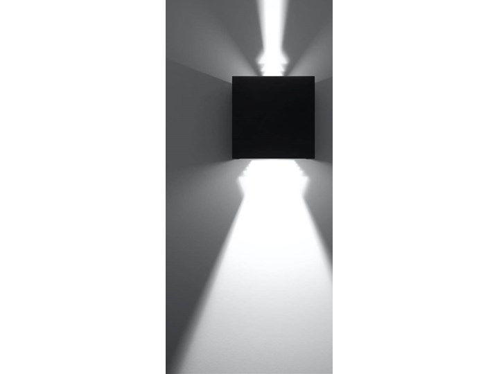 Kinkiet LUCA czarny LED IP54 Kinkiet LED Funkcje Kinkiet LED