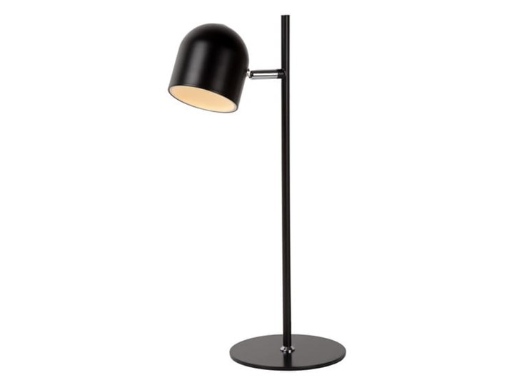 Czarna minimalistyczna lampa biurkowa Skanska LED Stal Lampa z kloszem Lampa LED Wysokość 46 cm Metal Pomieszczenie Salon Funkcje Funkcja ściemniania