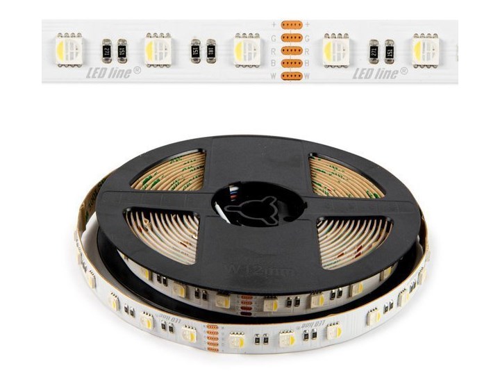Profesjonalna Taśma LED line 300 SMD5060 24V 19,2W/m 2600-2868K 5m | RGBW Kategoria