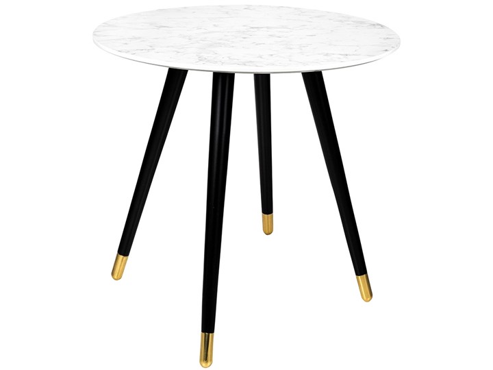 Okrągły stół do jadalni z marmurowym blatem Padrino 90