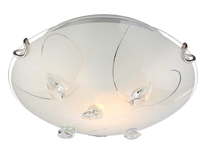 Globo 40414-1 - Lampa sufitowa kryształowa ALIVIA 1xE27/60W/230V Styl Glamour Metal Szkło Chrom Kategoria Lampy sufitowe