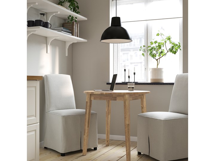 IKEA NACKANÄS Stół, akacja, 80 cm Wysokość 75 cm Drewno Pomieszczenie Stoły do jadalni Kształt blatu Okrągły