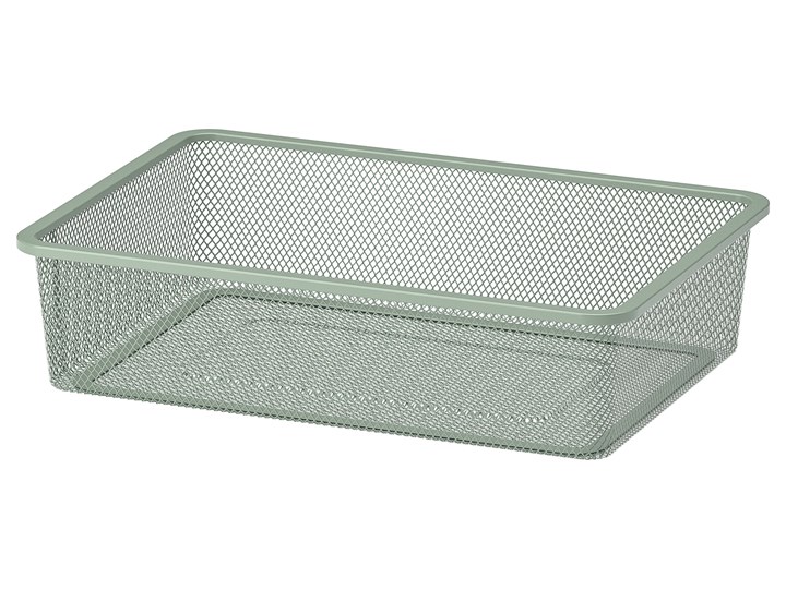 IKEA TROFAST Siatkowe pudełko, Jasny zielonoszary, 42x30x10 cm Pudełka Kategoria Pudełka do przechowywania