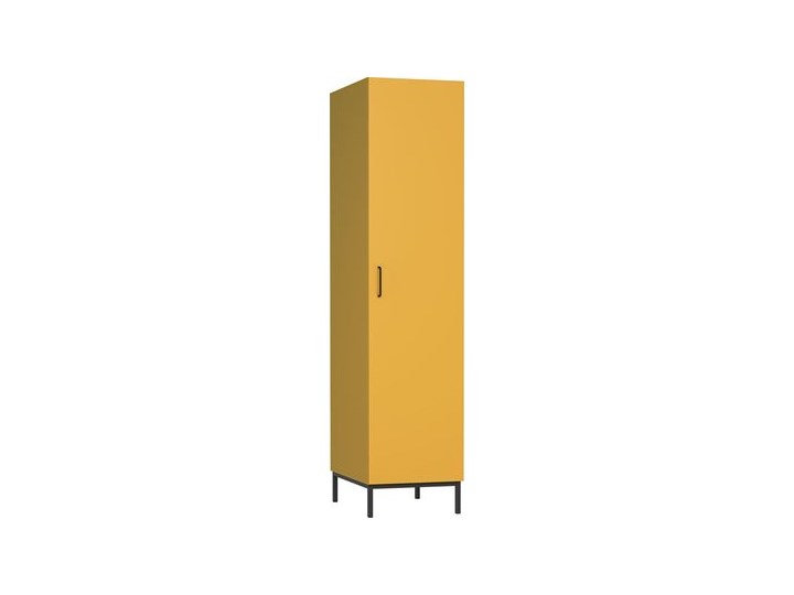 Szafa 1-drzwiowa Creative Metal Stal Drewno Pomieszczenie Garderoba