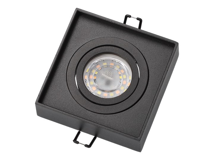 Punktowa oprawa sufitowa wpuszczana PALLAD 1 MINI Black IP20 kwadratowa czarna EDO777125 EDO Kwadratowe Oprawa wpuszczana Oprawa stropowa Kolor Czarny Kategoria Oprawy oświetleniowe