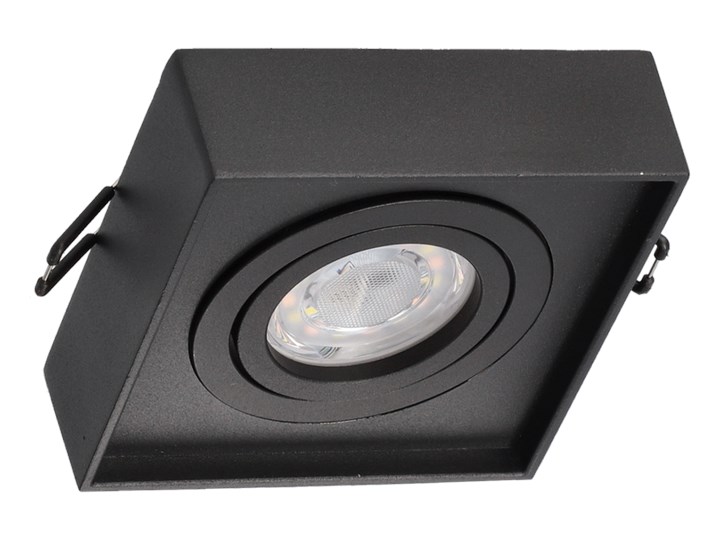 Punktowa oprawa sufitowa wpuszczana PALLAD 1 MINI Black IP20 kwadratowa czarna EDO777125 EDO Kwadratowe Oprawa stropowa Kolor Czarny Oprawa wpuszczana Kategoria Oprawy oświetleniowe
