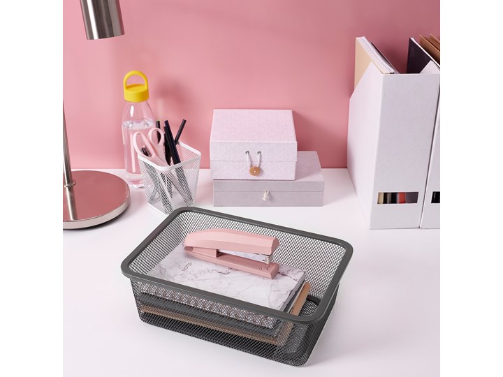 IKEA TROFAST Siatkowe pudełko, ciemnoszary, 20x30x10 cm Pudełka Kategoria Pudełka do przechowywania