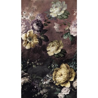 Tapeta ścienna Grandeco One roll One motif - A52001 Painted Flowers