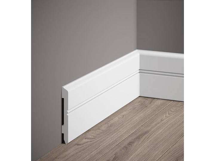 Listwa przypodłogowa Mardom Decor Flex - MD355F Kategoria Listwy przypodłogowe Kolor Biały