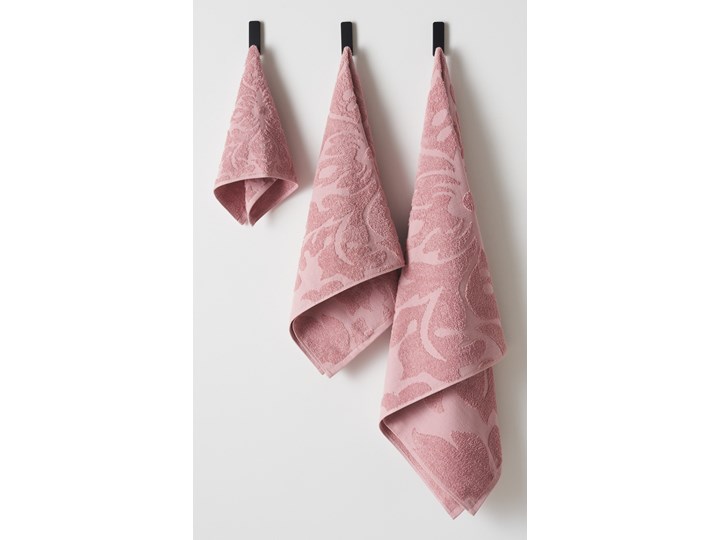 Sinsay - Ręcznik bawełniany we wzory - Różowy Bawełna Kategoria Ręczniki