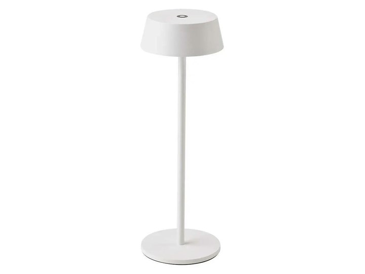 LED Zewnętrzna ściemnialna dotykowa lampa stołowa LED/2W/5V IP54 biała Wysokość 33 cm Metal Funkcje Lampa dotykowa