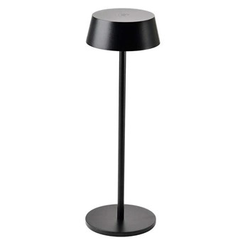 LED Zewnętrzna ściemnialna dotykowa lampa stołowa LED/2W/5V IP54 czarna
