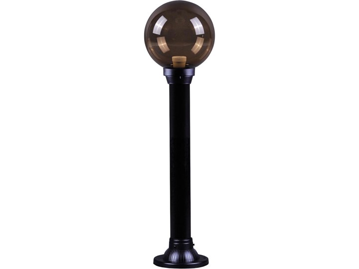 Zewnętrzna lampa stojąca słupek S514-Paxa - dymiony Słupek ogrodowy Kategoria Lampy ogrodowe Kolor Czarny