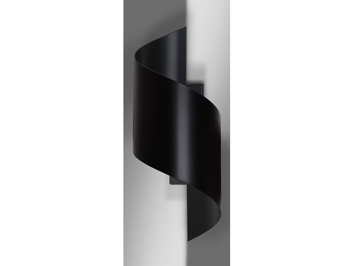 SPINER BLACK 920/2 nowoczesny kinkiet LED zakręcony czarny różne kolory DESIGN Metal Kategoria Lampy ścienne 