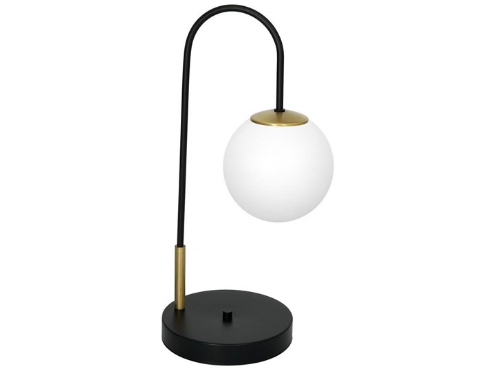 Lampa stołowa CAMBRIDGE 1xE14/60W/230V czarny/mosiądz