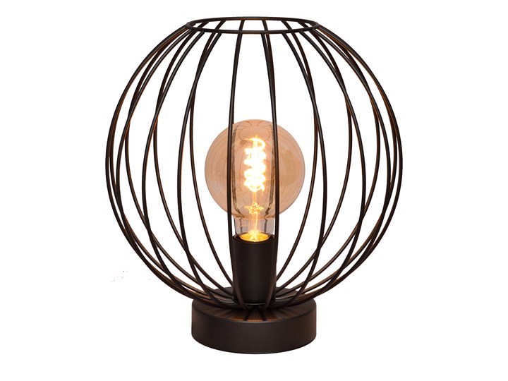 Lampka stołowa MERCURE B-1388L/1 BK Wysokość 35 cm Metal Pomieszczenie Salon