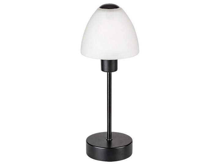 Rabalux 2296 - Lampa ściemnialna stołowa LYDIA 1xE14/40W/230V czarny Wysokość 33 cm Metal Szkło Kategoria Lampy stołowe