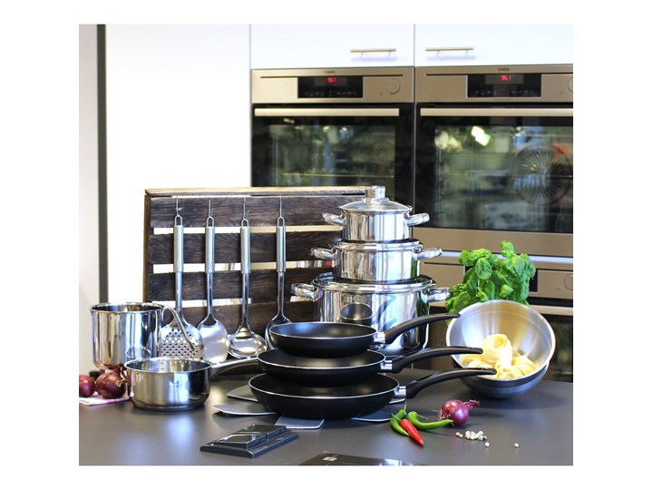 15-częściowy zestaw garnków i akcesoriów kuchennych ELO Prima Cucina Aluminium Stal nierdzewna Kategoria Zestawy garnków i patelni