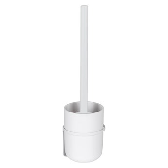 Biała samoprzylepna szczotka do WC z tworzywa sztucznego Carpino – Wenko