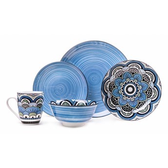 Naczynia porcelanowe w zestawie 30 sztuk Bonami Essentials Orient