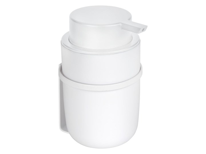 Biały samonośny plastikowy dozownik do mydła 0,25 l Carpino - Wenko Metal Dozowniki Kategoria Mydelniczki i dozowniki