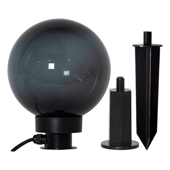 Eglo 900201 - Lampa zewnętrzna MONTEROLLO SMOKE 1xE27/40W/230V śr. 20 cm IP44