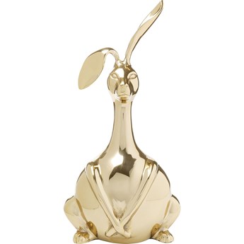 Figurka dekoracyjna Bunny 17x37 cm złota