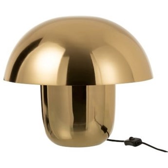 Lampa stołowa metalowa złota Ø40x40 cm