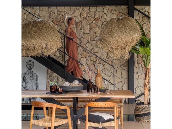 Lampa wisząca Papua Ø70 cm naturalna Kategoria Lampy wiszące