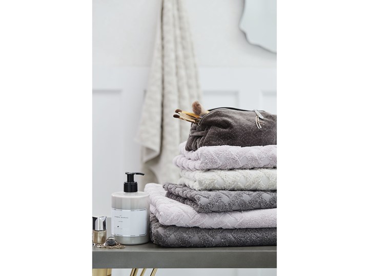 Ręcznik łazienkowy bawełniany szary 50x100 cm Bawełna Ręcznik kąpielowy Kategoria Ręczniki