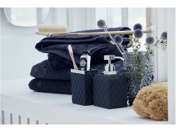 Ręcznik łazienkowy bawełniany niebieski 50x100 cm Ręcznik kąpielowy Bawełna Kategoria Ręczniki