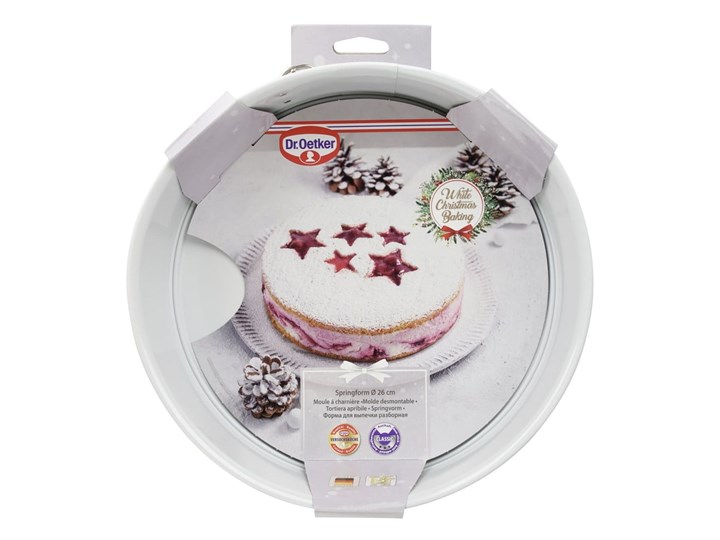 Stalowa tortownica Dr. Oetker, ø 26 cm Tortownice Kategoria Formy i foremki