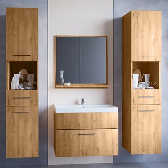 Łazienka LUPO MAX dąb artisan laminat