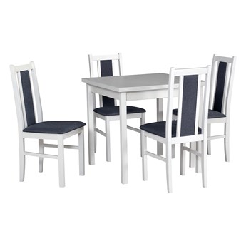 Stół MAX 9 + krzesła BOS 14 (4szt.) - zestaw DX6