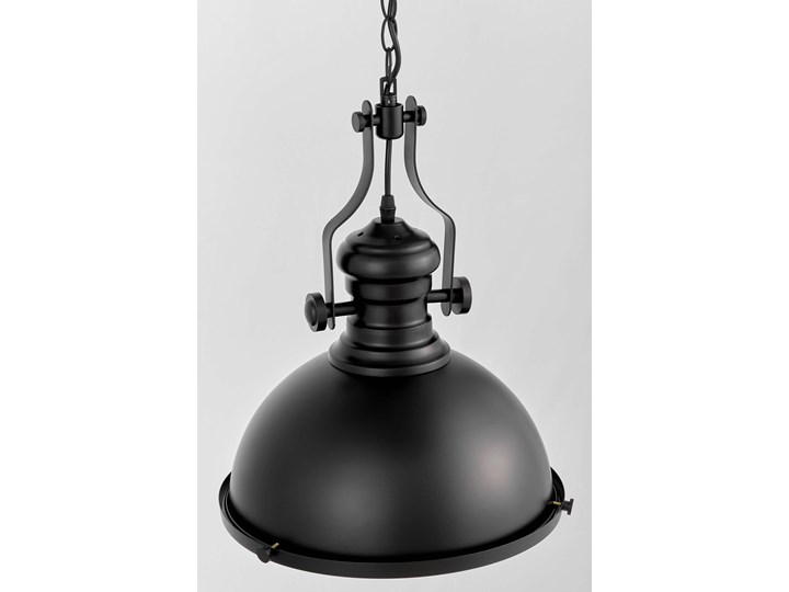 LAMPA WISZĄCA INDUSTRIALNA CZARNA DUŻA ELIGIO W3 Lampa przemysłowa Szkło Metal Styl Industrialny Kategoria Lampy wiszące